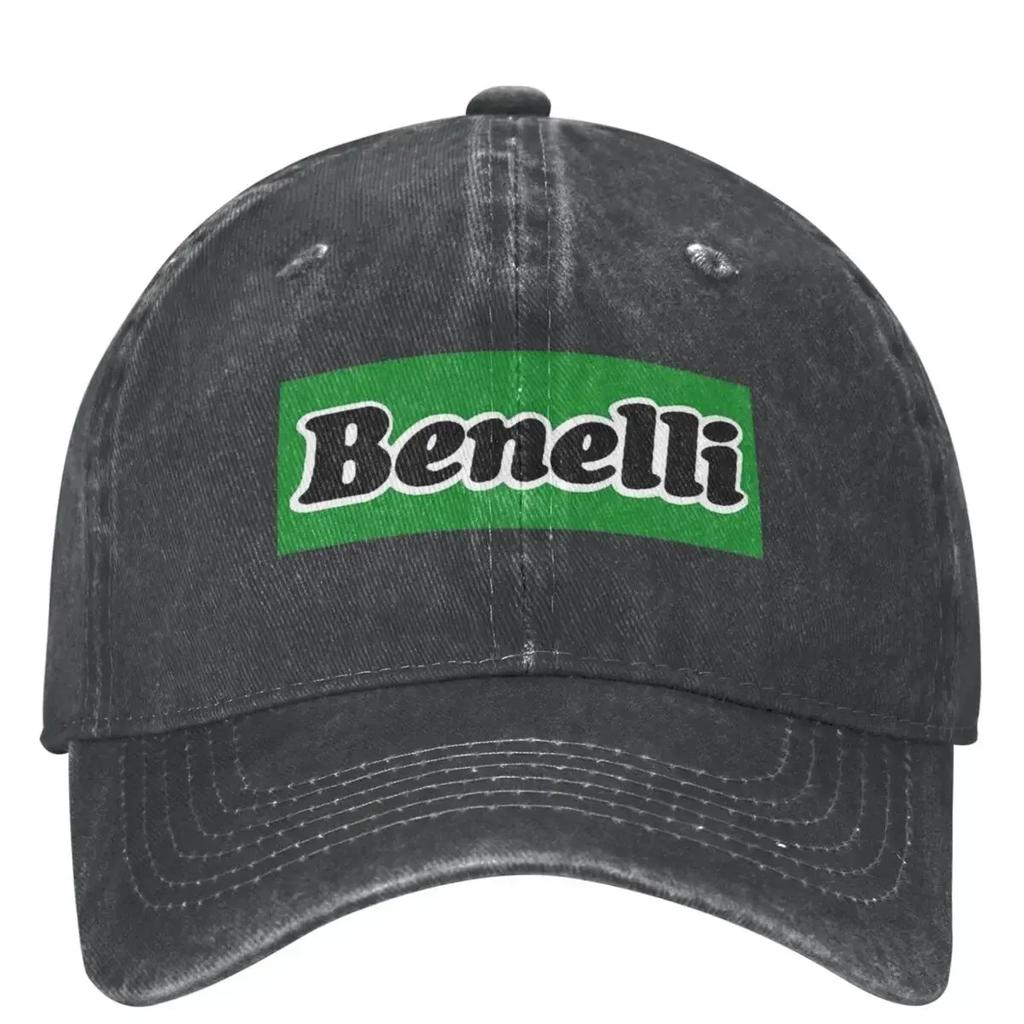 Мужская Женская Benelli Современная TNT Эра Мотокросс Езда Гонки Бейсболка Винтажная Потертая Джинсовая Snapback Кепка Регулируемая