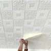10pcs Foam 3D Foam Stickers Self-adhesive Ceiling Decorative Panels Waterproof Wallpaper Living Room Bedroom Home Decoration