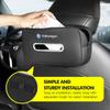 For Volkswagen VW Car Leather Tissue Box Square Vehicle Seat Back Tissue Holder Scirocco Passat Polo B5 B6 B7 CC Tiguan Sharan zh5