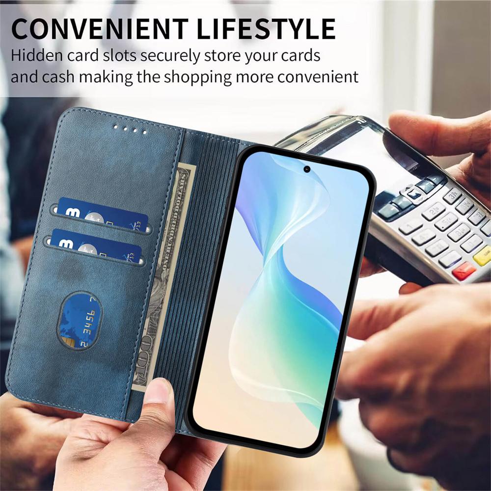 Magnetic Flip Leather Wallet Case for Samsung Galaxy A54 A34 A24 A14 A04e A04 A03 Core A04s A73 A53 A33 A23 A13 A03s A03