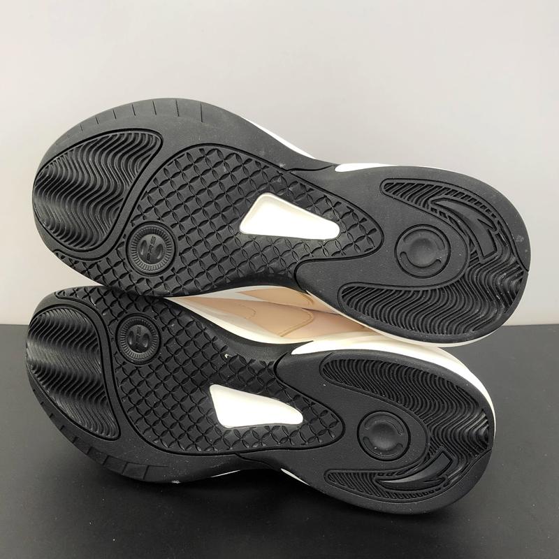 Anta Ace Trendy Versatile Shock Absorbing Wear Resistance Low Top Dad Shoes Men sketches Champagne 912338802-16