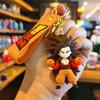 Новый брелок Dragon Ball Мультяшный брелок для машины Подарок Сунь Укун Милая фигурка Школьная сумка Маленький Оптовая продажа Модные игрушки Аниме Мультфильм