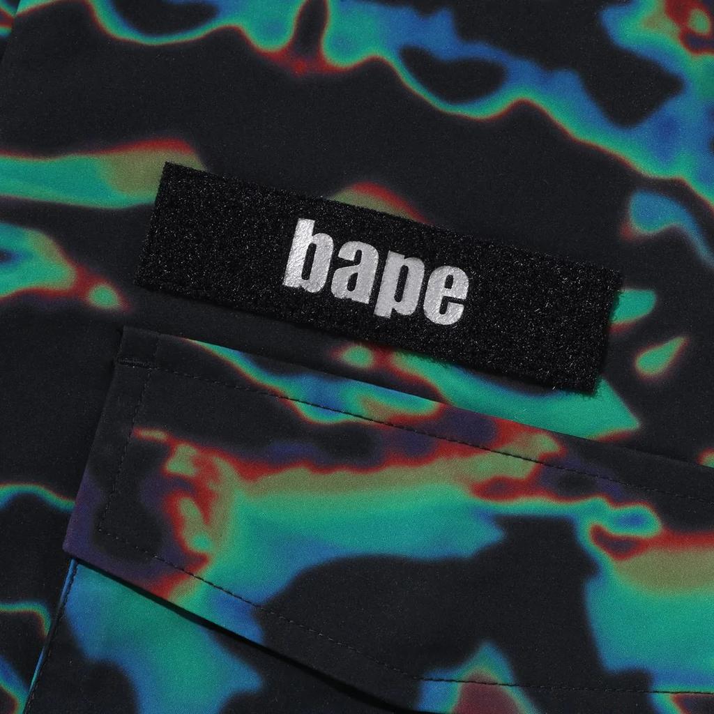 Bape Термография Свободный крой M Куртка M-65 1J30-140-009