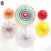 Party Decor Birthday Decor Supplies Tissue Paper Flower Paper Crafts Wedding Fans Paper Fan Flowers