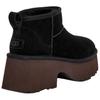 UGG Classic Ultra Mini New Heights Boot Black (Womens) Women Sneakers 1158311-BLK