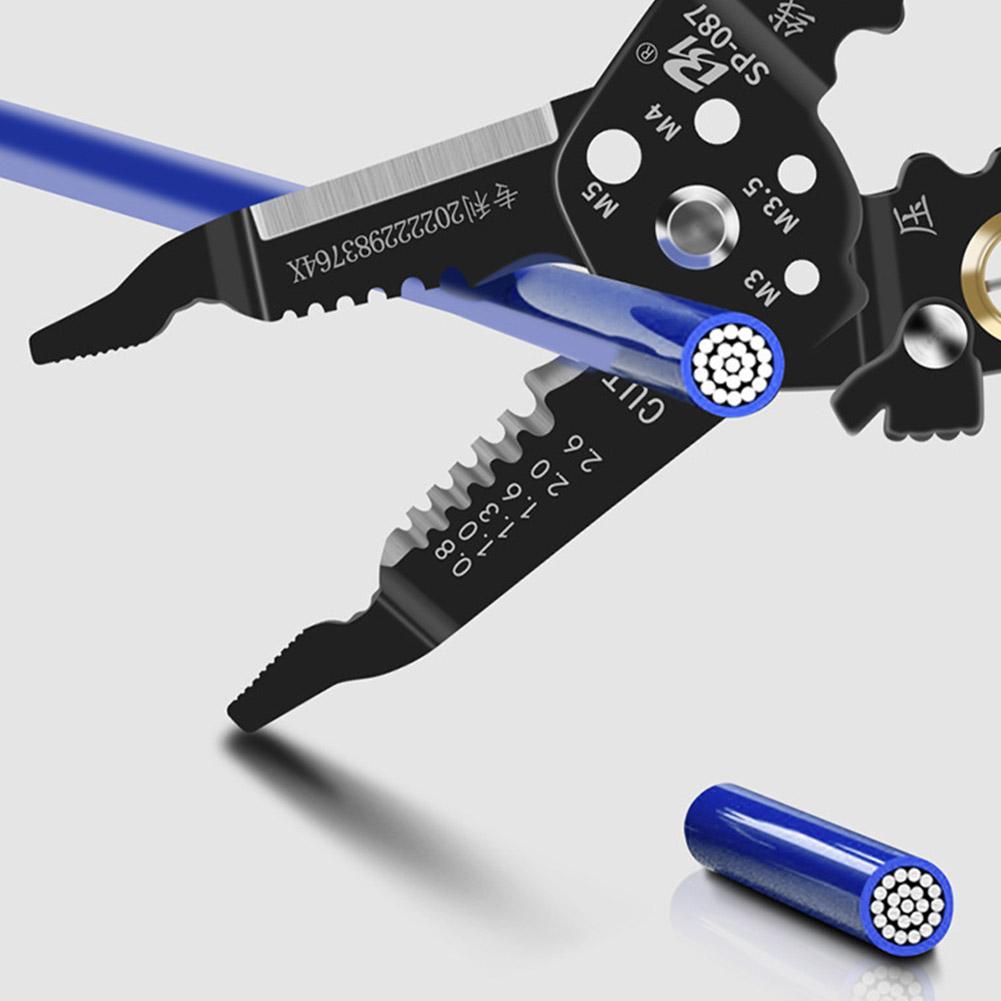 7 в 1 / 9 в 1 Клещи для зачистки проводов Многофункциональные Электрические Инструменты для резки, обжима, намотки, ручного разделения, Терминал Линии Кабины H2g1
