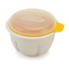Joseph Joseph Microwave Poached Egg Cooker, M-Cuisine (White/Yellow) 20123