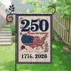 Флаг для сада к 250-летию Америки 250 лет Свободы Патриотическое знамя 4 июля Знак для двора ко Дню Независимости Подарок ко Дню Памяти