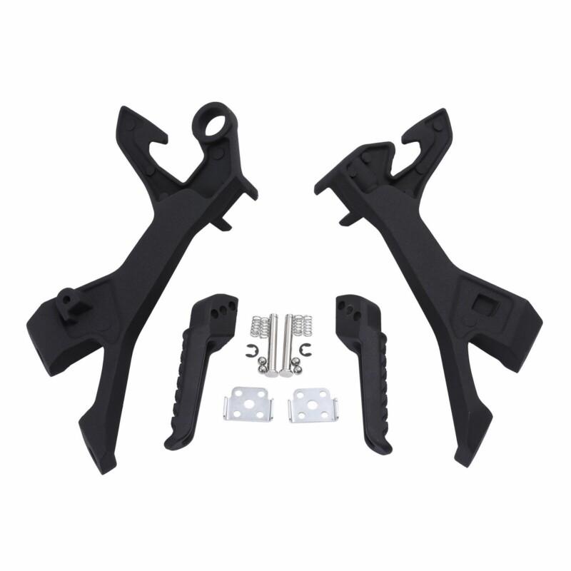 Rear Passenger Footrests Pegs Bracket For Kawasaki Ninja 400 2018-2024 Z400 2019-2024 Z500 2024