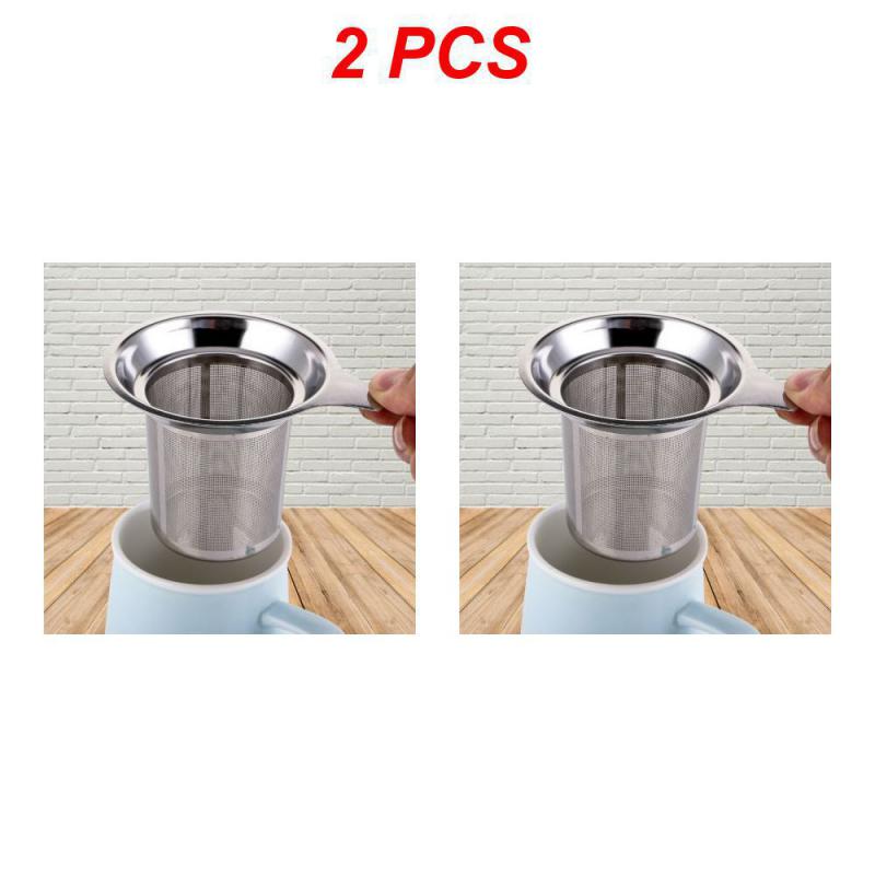 Tea Infuser Teapot Cup Pratical Tea Accessories Loose Leaf Tea Strainer For Mug Teapot Kitchen Accessories Filter Mesh Hanging