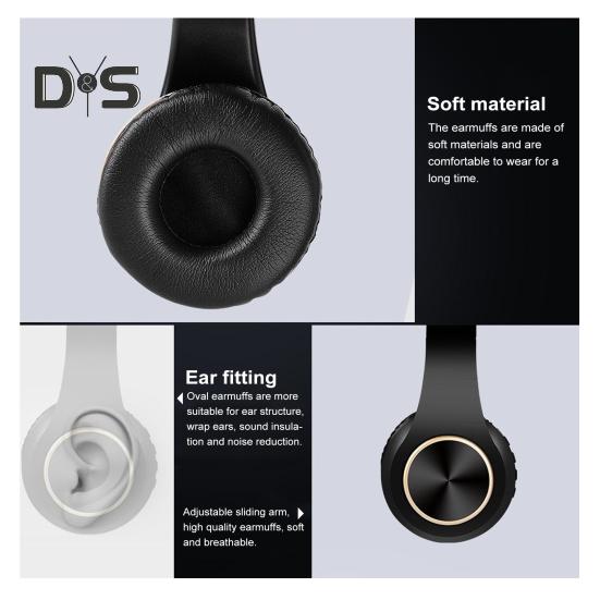 Беспроводная Bluetooth-совместимая гарнитура с низким уровнем задержки и шумоподавлением. Универсальные компьютерные игровые музыкальные спортивные наушники.