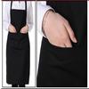 Apron with Pockets Thicken Cotton Polyester Blend Cooking Kitchen Restaurant