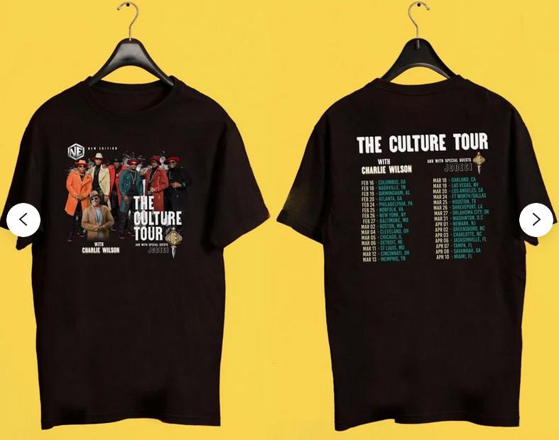 New Edition The Culture Tour 2022 Shirt.