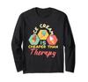 Ice Cream Scoop I Cheaper Therapy I Ice Cream Kids Summer Ice Long Sleeve T-Shirt
