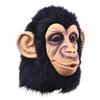 Хэллоуин Маска гориллы Шимпанзе Косплей Костюм Маска обезьяны Животные Латексные маски Ужас Головной убор Маска для взрослых