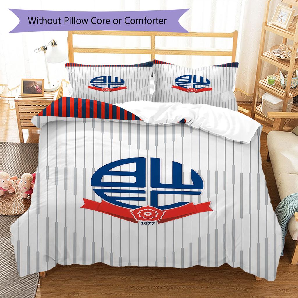 Bolton poster Bedding Quilt Set Quilt Cover Pillowcase Home Decoration Birthday Gift (1 * duvet cover + 2 * pillowcase, without core)