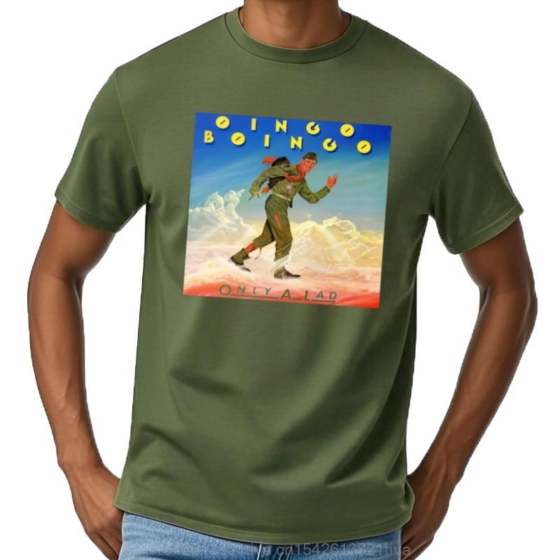 Oingo Boingo Only A Lad Essential Tshirt Short Sleeve Tee Customizeds Boys Animal Print Designer T Shirt Men