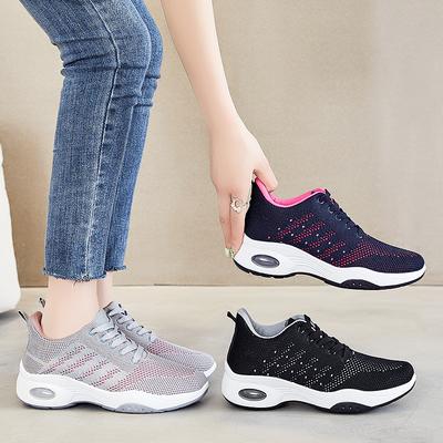 Женские кроссовки, повседневная обувь, женские удобные дышащие туфли на плоской подошве, женские кроссовки