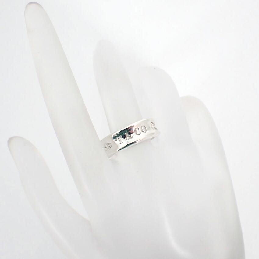 [Б/у] TIFFANY/Tiffany 925 1837 кольцо/Нет. 13/g451-47