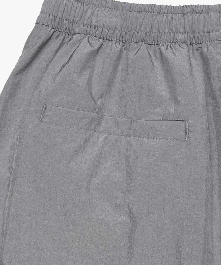Lmc Wm Ribbon Nylon Long Skirt Light Gray
