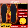 Heated Shoe Electric Insoles Warm Sock Feet Usb Foot Winter Pad Warmer