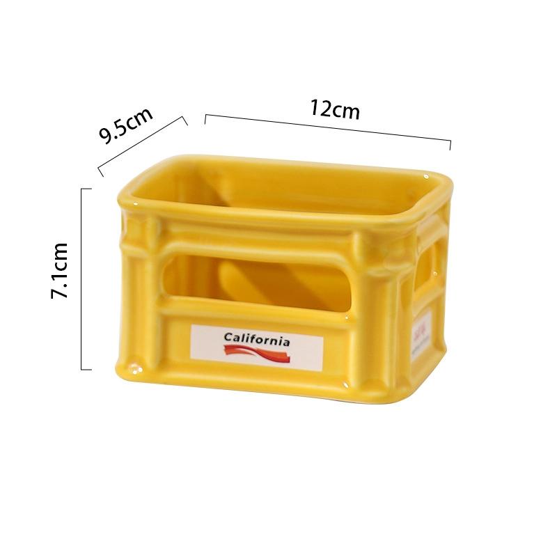 Creative Ceramic Fruit Bowl Stylish Snack Bowl For Home Living Room Kitchen Dining Cafe Perfect For Popcorn Chips And Treats