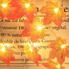 6M Solarna Sztuczna Girlanda z Liści Jesiennego Klonu LED Lampki Bajkowe na Dekoracje Świąteczne Imprezę Dziękczynienia DIY Dekoracje Halloween