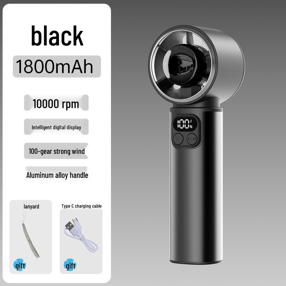 Foldable Handheld Fan with Semiconductor Refrigeration, Long Battery Life, High Speed, and Compact Design