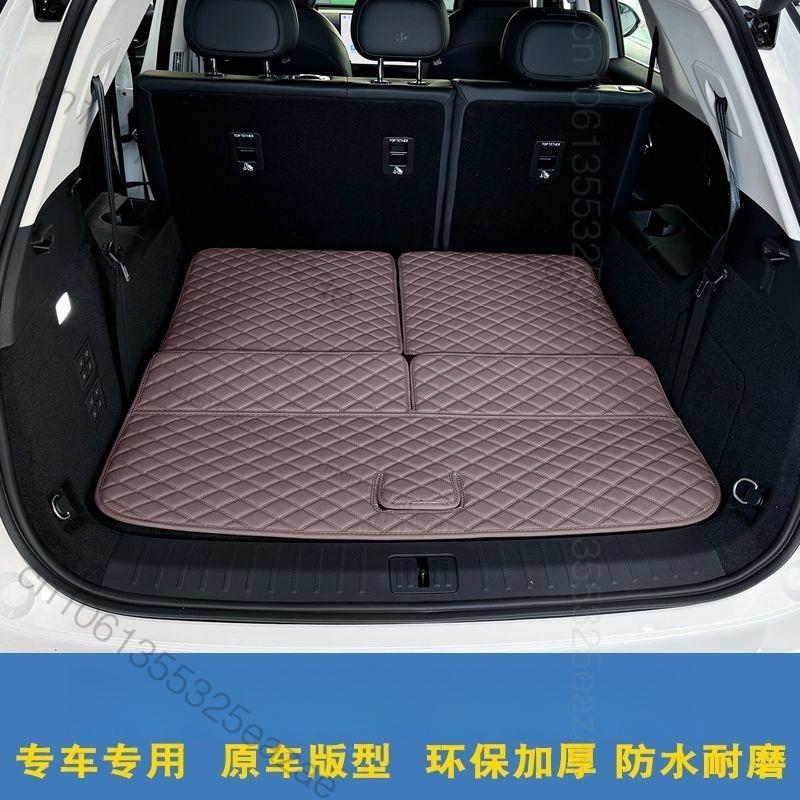 Для Chery Tiggo 9 CSH PHEV 2026~25 Коврик в багажник Задний вкладыш в багажник Защита груза Кожаный коврик Аксессуары для модификации интерьера