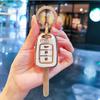 ТПУ Чехол-футляр для умного брелока автоключей Подходит для Honda Accord Civic Кольцо для ключей Автоаксессуары Автомобильный аксессуар премиум-класса