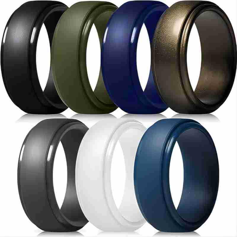 Men's Silicone Rings - Popular New Styles for Europe and America