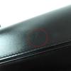 Great JIL SANDER Cannolo Mini Shoulder Bag With logo black leather J08WD0008 Used