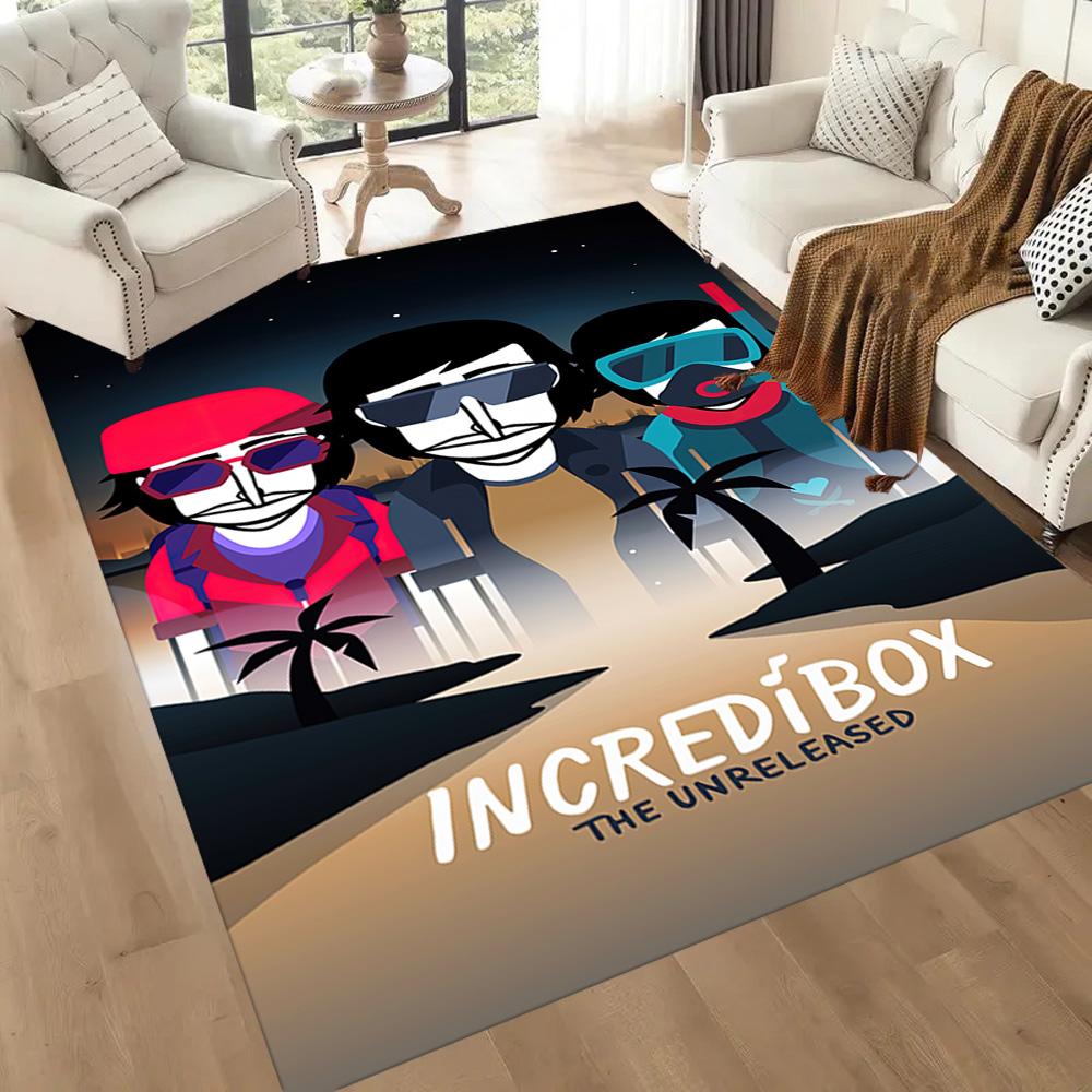 Incredibox Floor Rug Office Rug Perfect for Living Rooms Decorate room Game Room Bedrooms Antislip Carpet Decorate Offices Wedding Party Gift