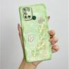 Phone Case For Realme 7I RMX2103 C17 Shockproof Case For Realme C17 Pretty Flowers Liquid Soft Silicone Back Cover Bumper Fundas