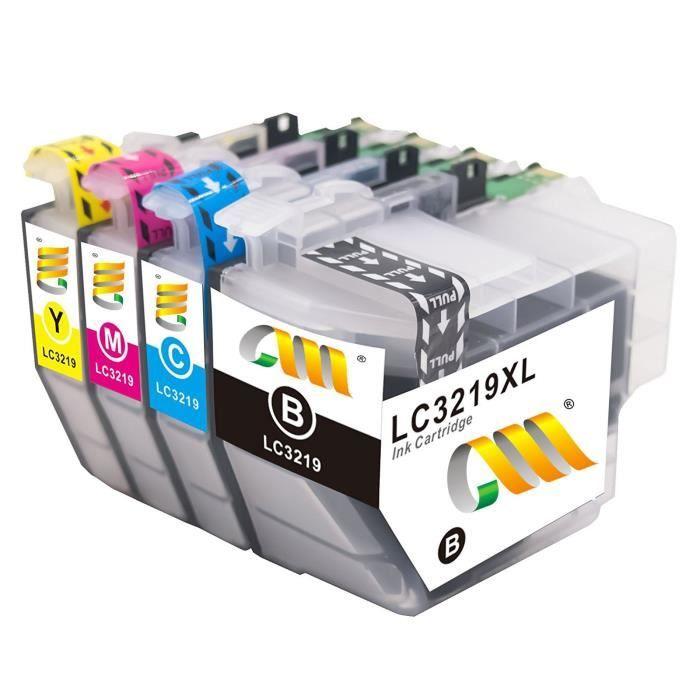 Cartouches d'encre compatibles Brother LC3219XL pour MFC-J5330DW MFC-J5335DW MFC-J5730DW MFC-J5930DW - CMCMCM
