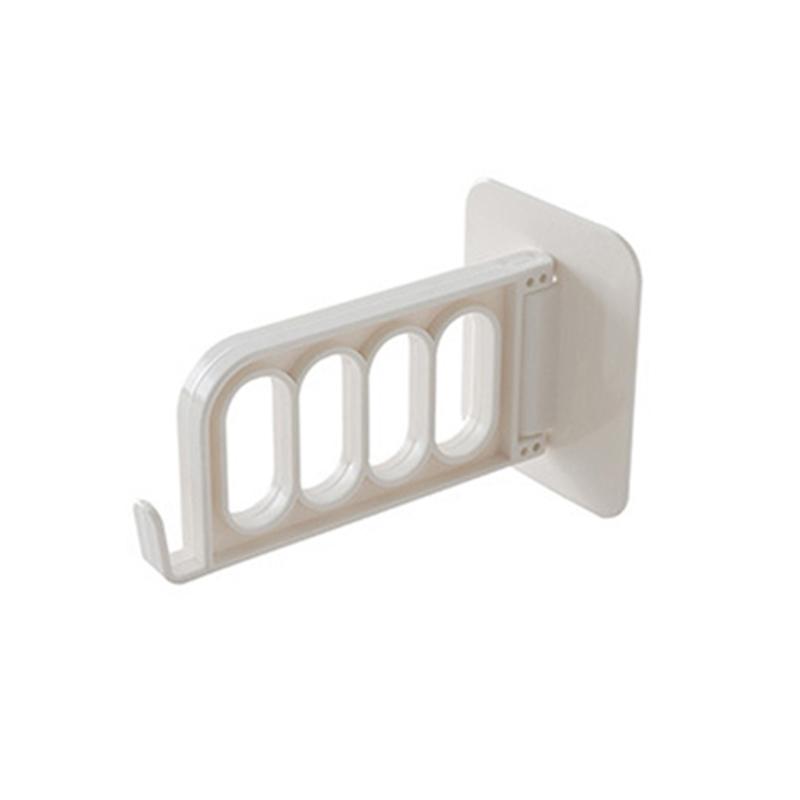 32 Clips Folding Clothes Dryer Hanger Windproof Socks Underwear Drying Rack Household Children Adults Storage Laundry Rack