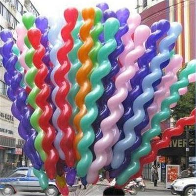 Новые товары для вечеринок Украшения Шары-Винты Твист Магия Длинные Спиральные Шары 10 шт.