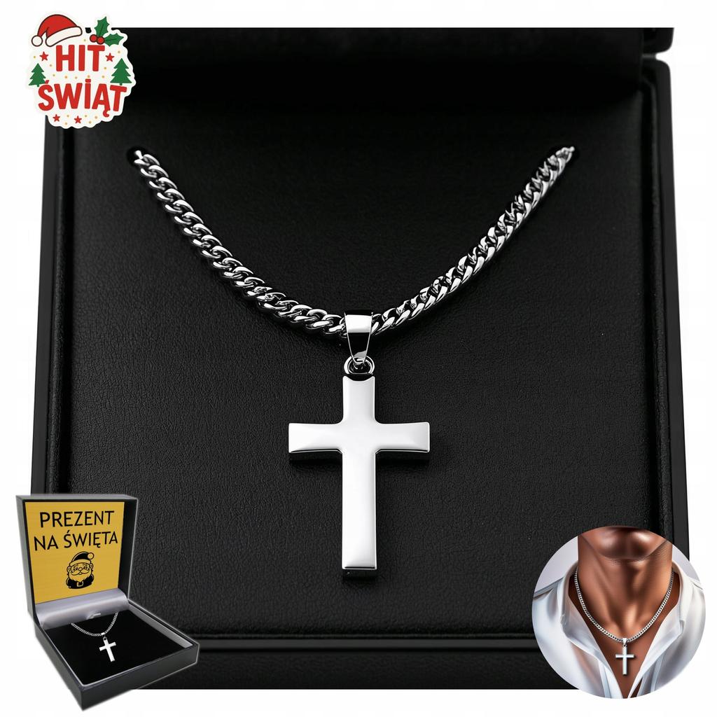 Silver Chain Necklace with Women' Pendant Heart Zircons Diamond