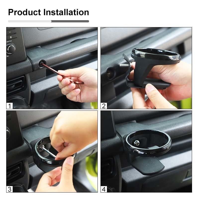 Подставка для держателя стакана для воды, подставка для Suzuki Jimny 2019 Up, аксессуары для салона автомобиля