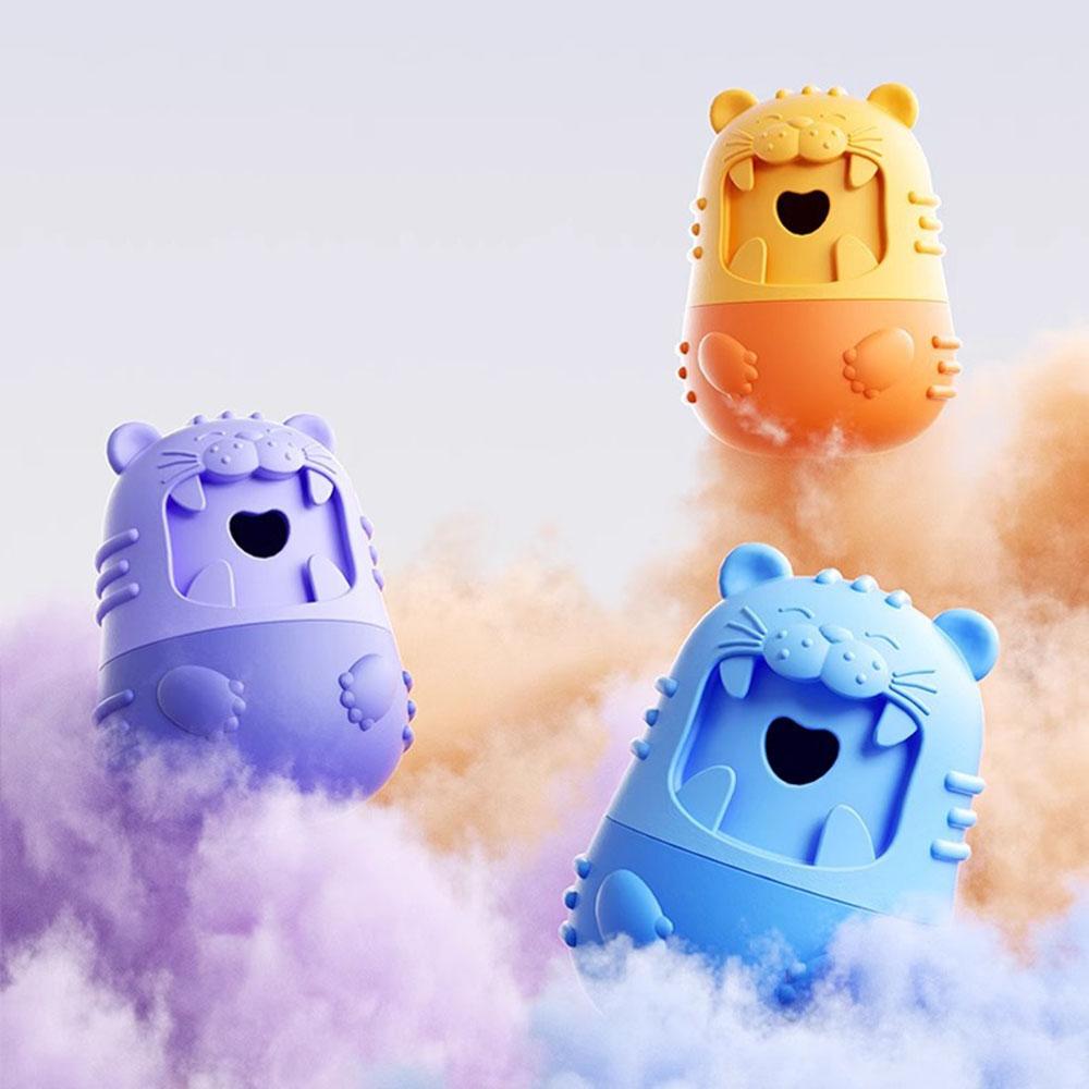 Dog Indestructible Treat Dispenser Ball - Interactive Slow Feeder Bowl Toy for Small/Medium Dogs to Burn Energy,