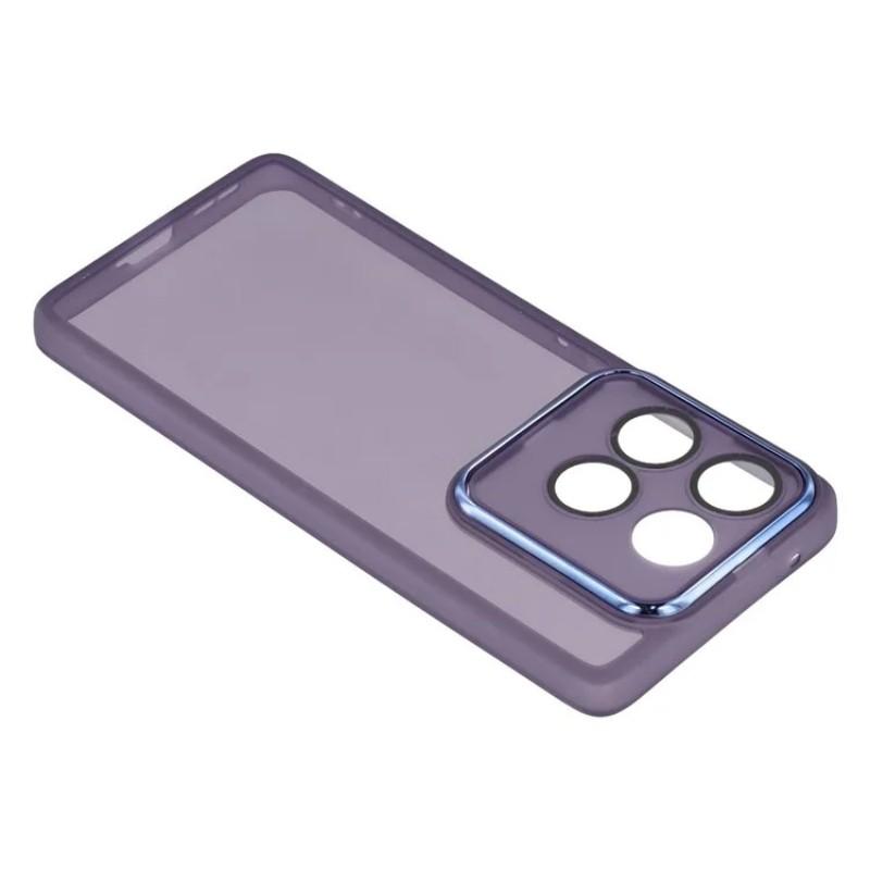 Для Motorola Edge 60 Fusion 5G Чехол из ТПУ серии WANLONFENG DKSM с гальванизированной рамкой и задней крышкой из закаленного стекла