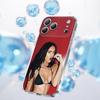 Чехол для телефона M-Megan Fox Для iPhone 12,16,11,14,13,17,15 Plus,Pro,Max,Plus,E,Air,Mini Прозрачный чехол
