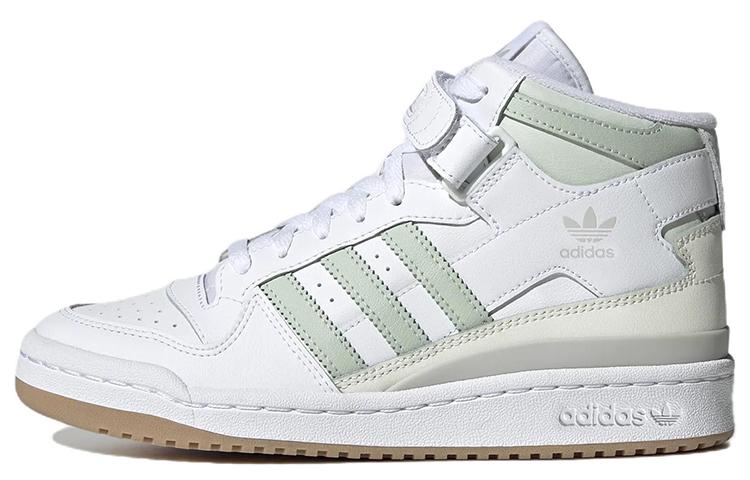 Форум Женские Adidas Originals Mid 'White Linen Green' Женские GX4578