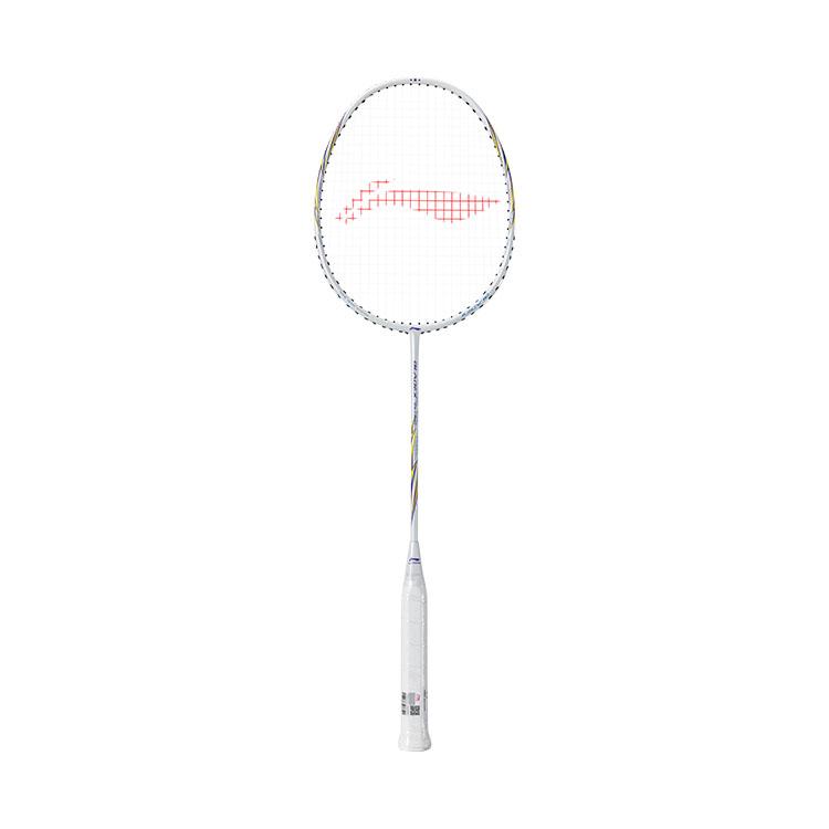 Li Ning Бадминтонные ракетки Bazooka Full Carbon Тип Скорость Улучшенная скорость замаха Продвинутый уровень 5U Белый Розовый AYPU091-55