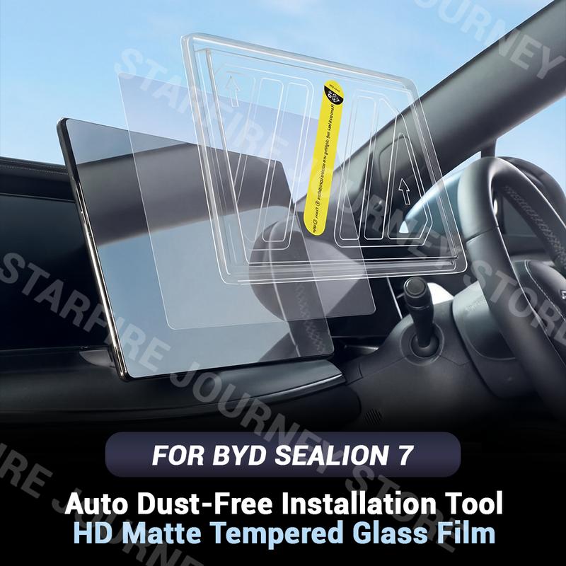 Tempered Glass Screen Protector For BYD Sealion 7 2025+ 15.6 Inch Center Control Matte Anti Glare HD Film Protection