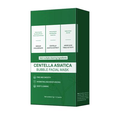 Centella Asiatica Bubble Mask Увлажняющая Глубокоочищающая Маска для Удаления Черных Углей 60 мл
