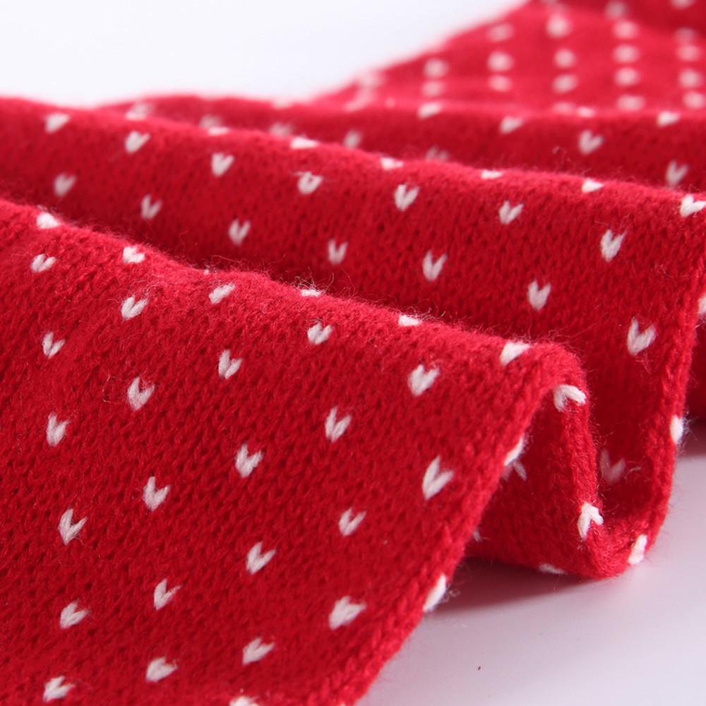 Unisex Christmas Snowflake Scarf Warm Thick Winter Tassels Shawl Xmas