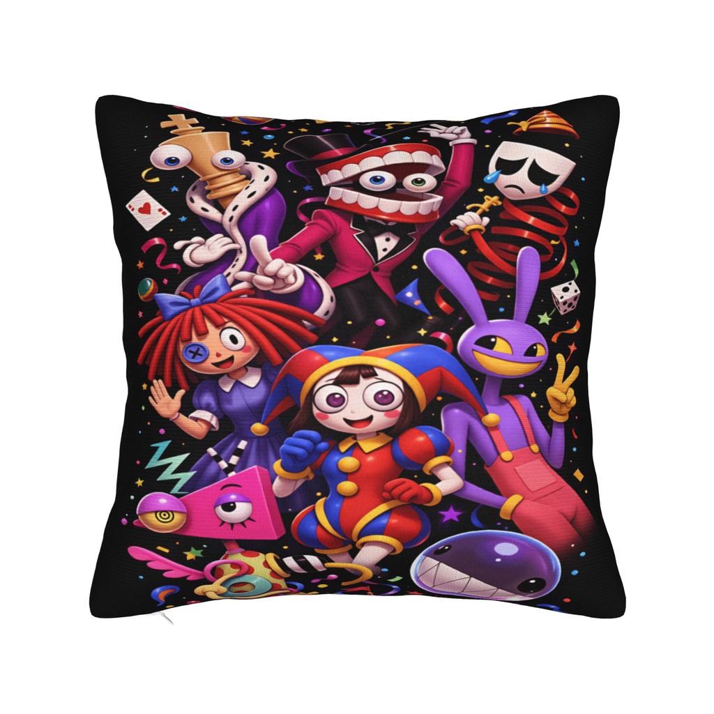 A-Amazing D-Digital C-Circus T-TADC Pillow Cover Kawaii Pillow Case For Office Car Home Decor Soft Pillowcases Birthday Gift