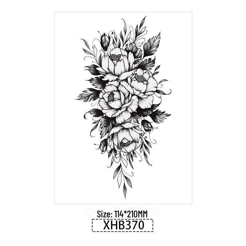 3D реалистичные временные татуировки-наклейки с изображением бабочек, тигров и змей