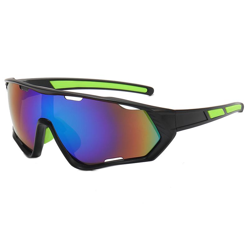 9330 Colorful Cycling Sunglasses: Stylish Outdoor Sports Eyewear for Men and Women
